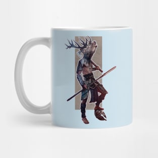 deer warrior Mug